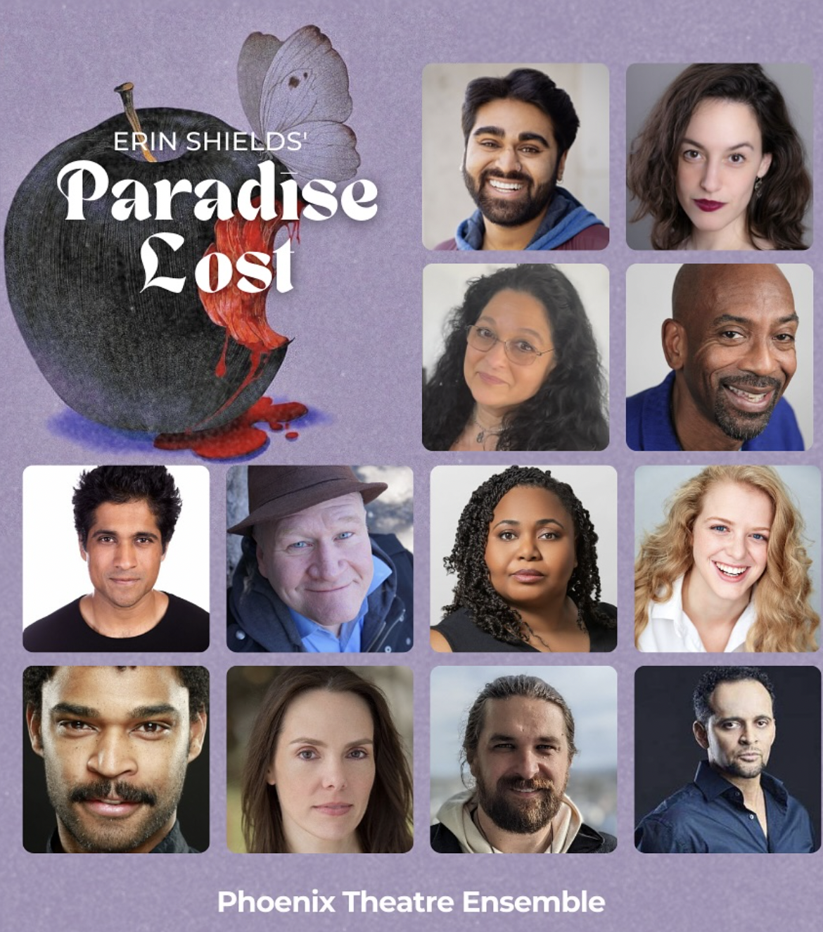 Clara Francesca as Eve in Erin Shield’s Reimagined PARADISE LOST Performed Sat May 3rd 2pm 520 8th Avenue